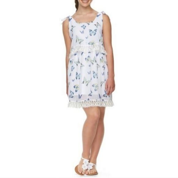 Disney Designer Colab Alice Through the Looking Glass Butterfly Dress Sz Large - Picture 1 of 10